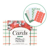 40 Tarjetas Navideñas Scrapbook |  Mittens & Mistle Card Box