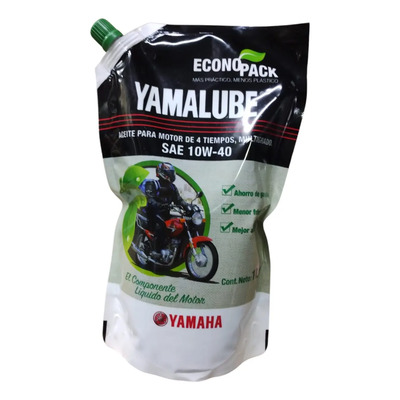 Aceite Yamalube 4t Sae 10w 40 Econopack 1lt | MercadoLibre