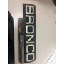Emblema Bronco Xlt Metlico Ford Bronco
