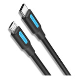 Cable Tipo C A Microusb Vention Carga Y Datos 50cm