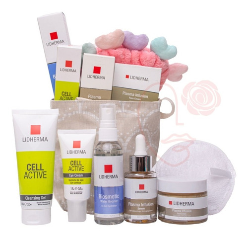 Kit Lidherma Rutina 6 Productos  +50 Años Día De La Madre