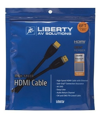 Liberty Premium - Cable Hdmi De Alta Velocidad Hdpmm