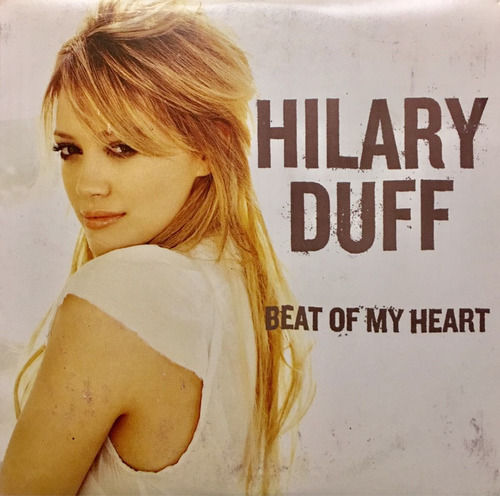 Cd Hilary Duff Beat Of My Heart Promo Usado