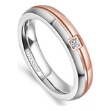 Anillo De Compromiso De Titanio For Hombres Y Mujeres ** *