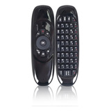 Mini Controle Com Teclado Air Mouse Para Smart Tv Ou Pc