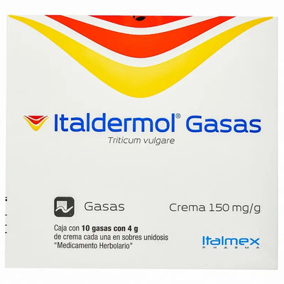 Italdermol 10 Gasas Crema Cicatrizante  | Envío gratis