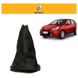 Capa Manopla Renault Sandero 2012 Costura Preta