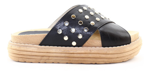 Sandalias Plataforma Cruzadas Mujer Dama Tachas 700 Cshoes