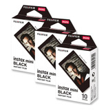 Filme Papel Instax 30fts Borda Preta - Mini 8 9 11 Mini Link