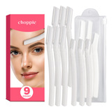 Choppie Dermaplane - Herramienta De Afeitado De Cejas Y Cara