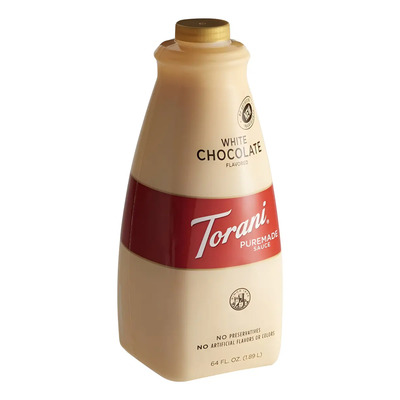 Torani Puremade Salsa Chocolate Blanco 1.89lt | MercadoLibre