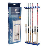 Suporte Para 6 Varas Pesca Aquafishing Rod Rack Pesca Brasil