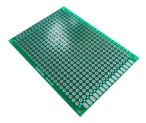 Placa Pcb Perforada Doble Capa 5x7cm