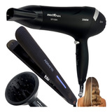 Secador De Cabelo Profissional Philco 2100w + Chapinha 110v