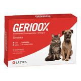 Suplemento En Comprimidos Labyes Línea Senior Gerioox Con Omega 3 Para Perro/gato Todas Las Edades Todos Los Tamaños En Blíster De 30 Unidades