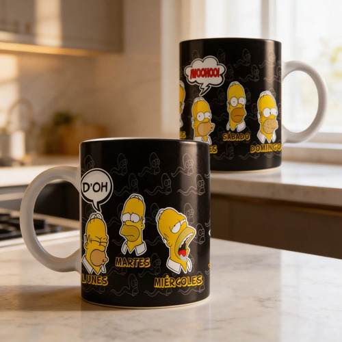 Taza De Los Simpson Distintos Modelos