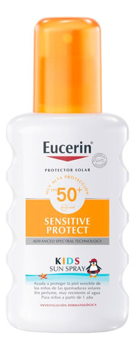 Eucerin Sun Fps50+ Kids Spray 200ml Protector Solar Niños