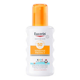 Eucerin Sun Fps50+ Kids Spray 200ml Protector Solar Niños