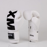 Luva De Boxe E Muay Thai Branca Mxm Maximum Boxing