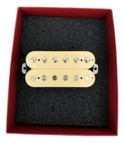 Captador Humbucker Malagoli Custom 2-s Braço Creme 