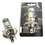 Lampara Led Para Moto H4 Hs1 Alta Y Baja 12w 12v Blanco Xls