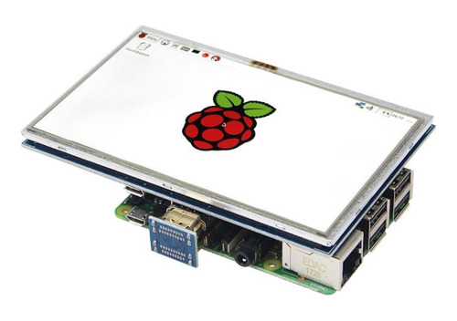 Display 5 Pol Touch Tela Raspberry Pi 3 A+/b+/2b 800x480 Nfe