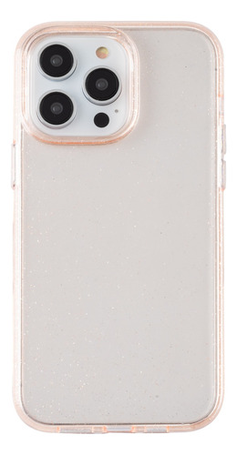 Protector Mobo Glam Crystal Para iPhone - Transparente Rosa