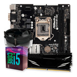 Kit Upgrade Gamer Intel Core I5-8400 + Cooler + H310 + 16gb