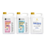 Shampoo Post + Acondicionador + Sh Neutro Nutrilux 15 Litros