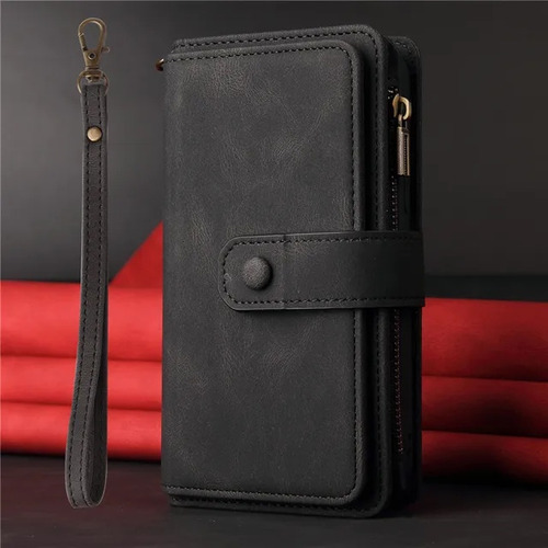 Funda De Cuero Con Tapa Para Xiaomi, Cartera Con Teléfono