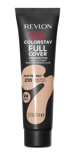 Revlon Base De Maquillaje Colorstay Full Cover Foundation Sa