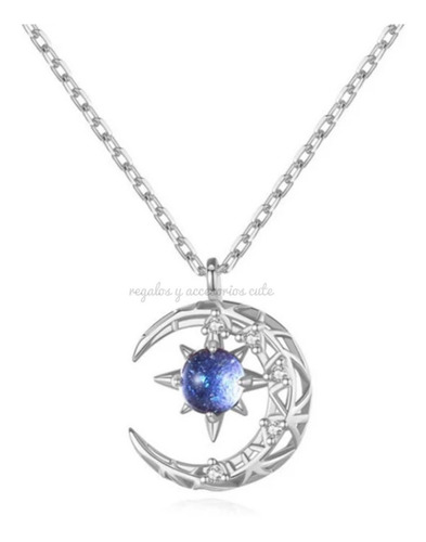 Collar De Luna Con Estrella