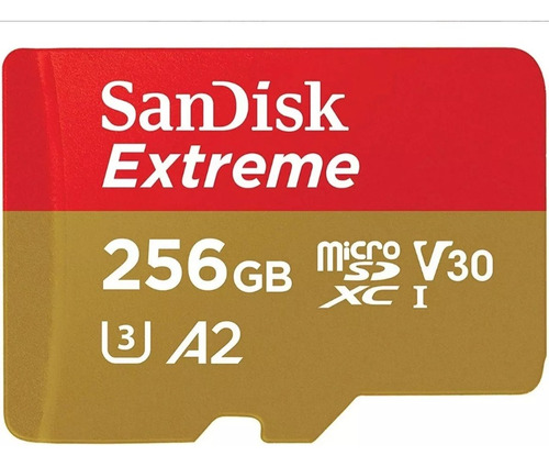 Micro Sd Sandisk Extreme Pro 256gb C/10