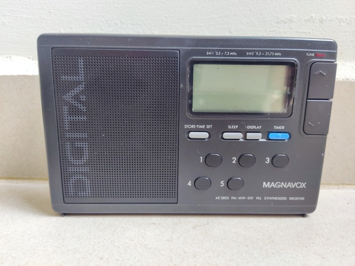 Radio Digital Am Sw Onda Corta Multibandas Magnavox Ae3805