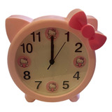 Reloj Alarma Despertador Hello Kitty.