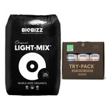 Sustrato Biobizz Lightmix 20lt Con Trypack Cultivo Outdoor