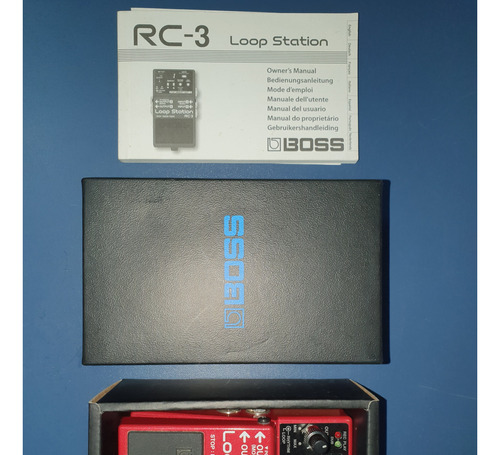 Pedal De Efeito Boss Loop Station Rc-3 Em Excelente Estado