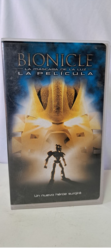 Vhs.  Bionicle La Máscara De La Luz  La Película 