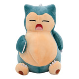 Peluche De Snorlax Bostezando - Pokémon - 18cm - Premium