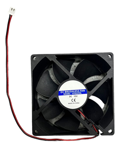Cooler Fan  92 X 92  12 Volts 2 Cables 92x92x25