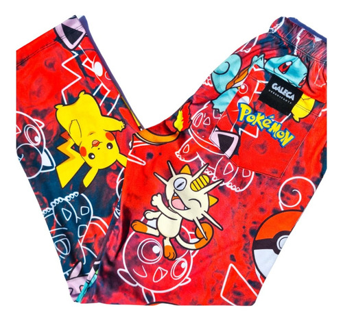 Pantalon Unisex Pijama De Pokemon Modal Premium Galeca