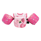 Boia Infantil Colete Salva Vidas Flamingo Prolife Meninas