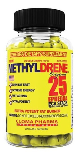 Methyldrene 100 Caps - Lipodrene Animal Cuts Stimerex