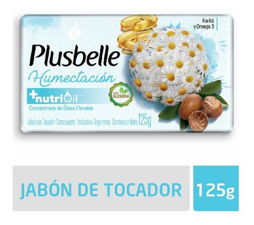 Pack X 3 Unid Jabon Tocador  Humectacion 125 Gr Plusbelle J