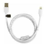 Cable Jm Compatible iPhone 5 5c 5s 6 7 1.5 Mts X2 Unidad
