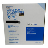Bobina De Cable Utp 305 M Cat6 Exterior 100% Cobre Linkedpro