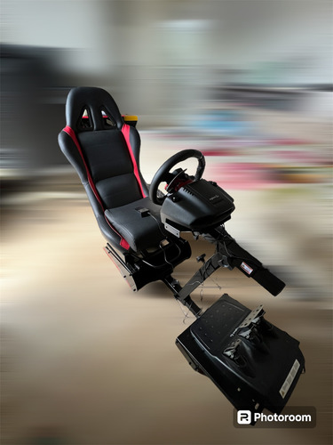 Cockpit Retrátil Simulador Suporte Para Volantes G27,g29,ps4