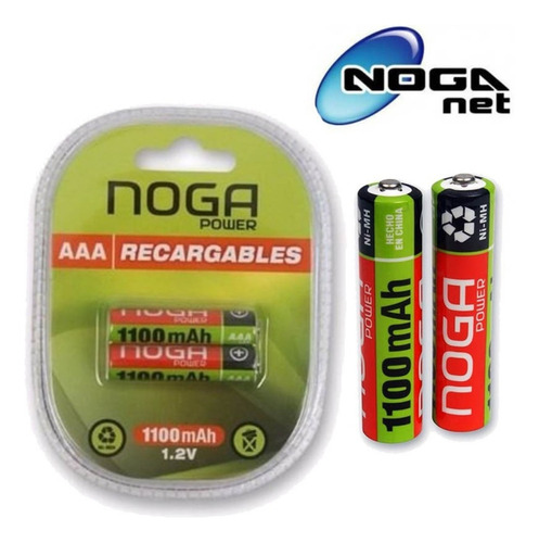 Pila Recargable Aaa Triple A. Precio X Blister 