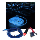 Wire Hilo Auto Interior Tira Neon Led 12v Cable Ceja 3 Metro