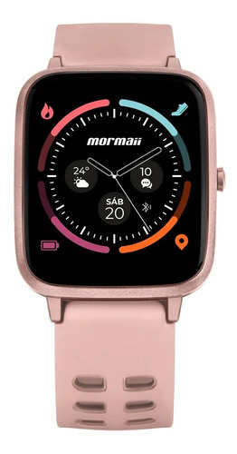 Relógio Mormaii Smartwatch Life Rosa - Molifeah/7j